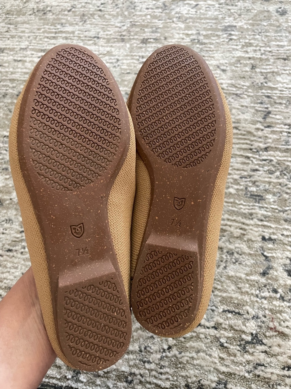 Rothy’s The Loafer Mule Size 7.5 Wren Birdseye Beige - Picture 7 of 7